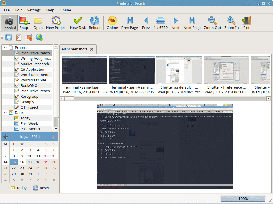 desktop screenshot editor